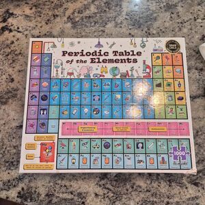 Re-Marks Periodic Table of the Elements 1000 pc Jigsaw Puzzle, USED